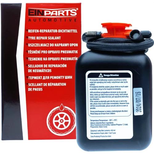 Tesniaci prostriedok na pneumatiky 450 ml EinParts EPSL01