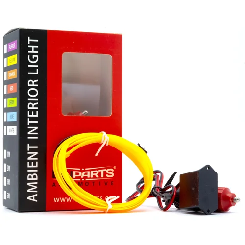 LED svetlovodný pásik 1m EinParts EPAL1M AMBER