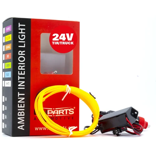 EPAL1M AMBER LED svetlovodný pásik 1m (jantár) 24V (EinParts Automotive)