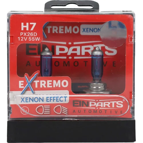 H7 halogénové žiarovky extremo 100% xenon effect EinParts EPB61 (EinParts Automotive) - obr. 4
