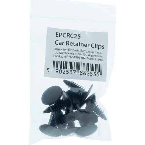 Klipy NA auto 10 KS EinParts EPCRC25 (EinParts Automotive) - obr. 1