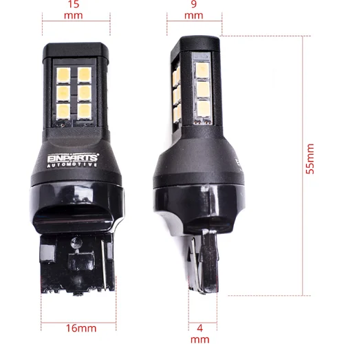 W21W 7440 orange 21 SMD 2835 canbus EinParts EPL248 (EinParts Automotive) - obr. 2