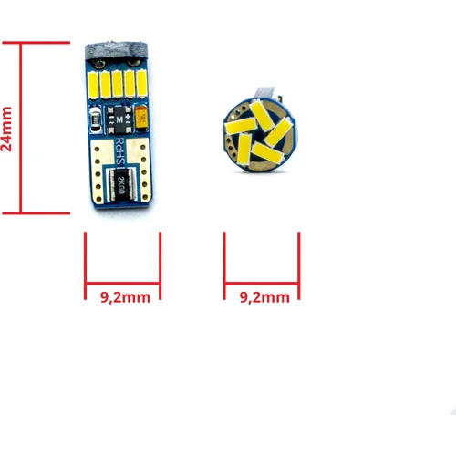 W5W LED žiarovky EinParts EPL309 (EinParts Automotive) - obr. 3