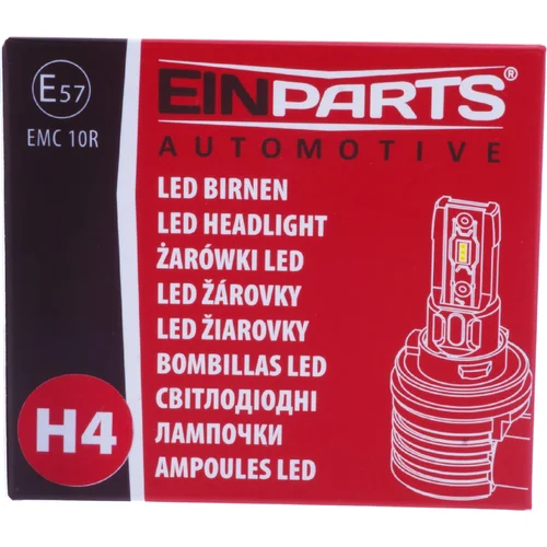 6000K LED žiarovky H4 E57 EinParts EPLH113 (EinParts Automotive) - obr. 5