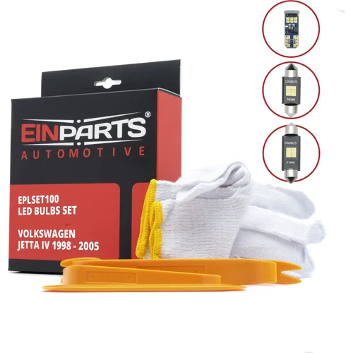 Sada LED žiaroviek do interiéru volkswagen jetta IV 1998 EinParts EPLSET100