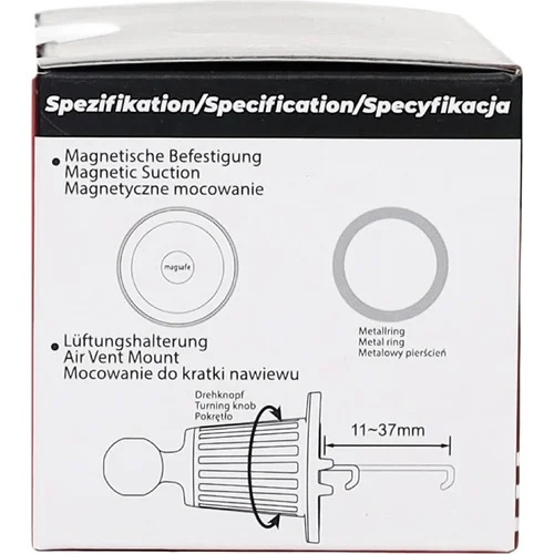 Magnetický držiak na telefón do mriežky ventilácie EinParts EPMOB18 (EinParts Automotive) - obr. 8