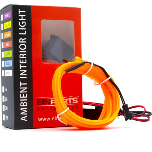 LED svetlovodný pásik 3m EinParts EPAL3M ORANGE