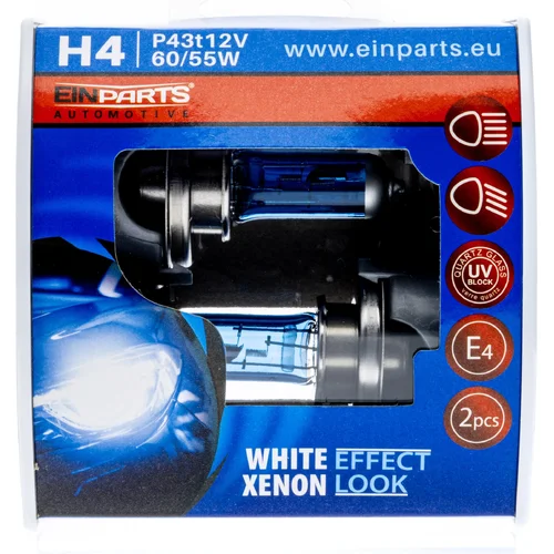 H4 white effect xenon look EinParts EPB76 (EinParts Automotive) - obr. 6