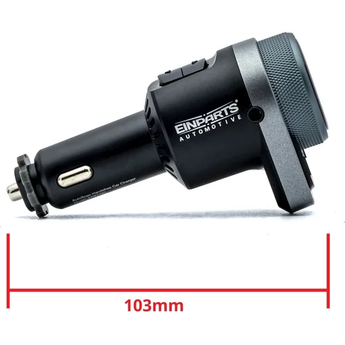 FM vysielač bluetooth PD QC 3.0 AUX EinParts EPBTT01 (EinParts Automotive) - obr. 9