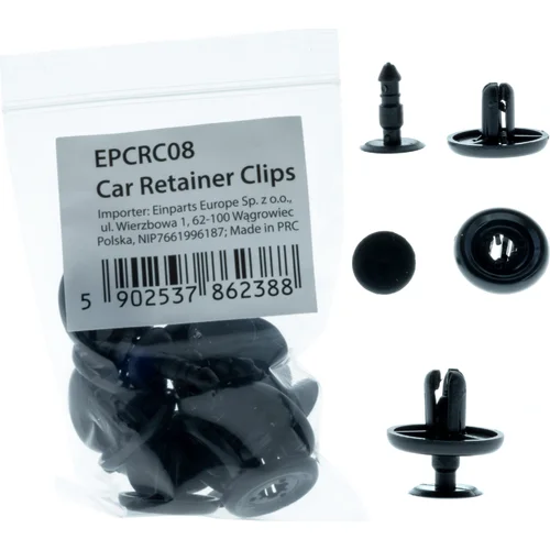Klipy NA auto 10 KS EinParts EPCRC08 (EinParts Automotive)