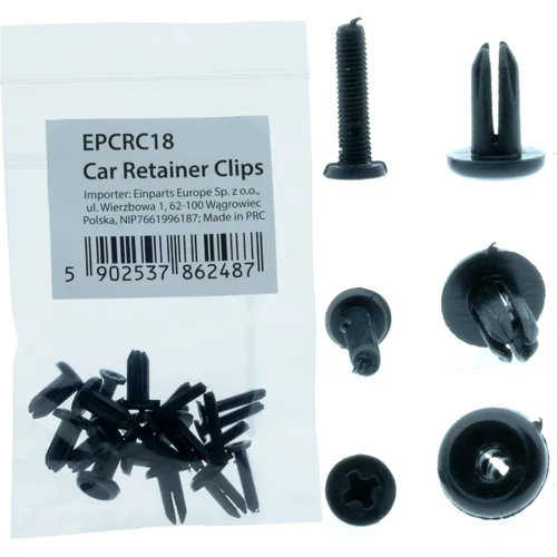 Klipy NA auto 10 KS EinParts EPCRC18