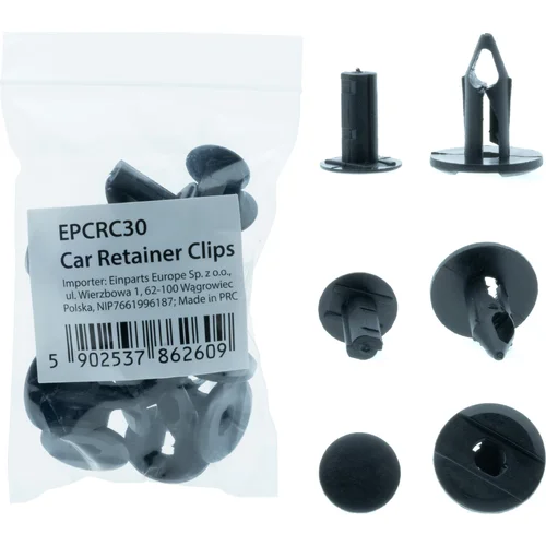 Klipy NA auto 10 KS EinParts EPCRC30 (EinParts Automotive)