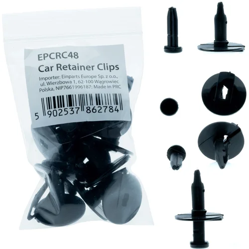 Klipy NA auto 10 KS EinParts EPCRC48