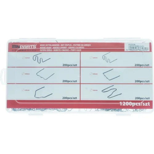 Spony NA opravu plastov 1200 KS EinParts EPCRC80 (EinParts Automotive) - obr. 2