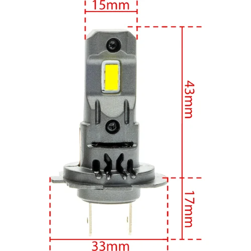 6000K LED žiarovky H7 EinParts EPLH104 (EinParts Automotive) - obr. 4
