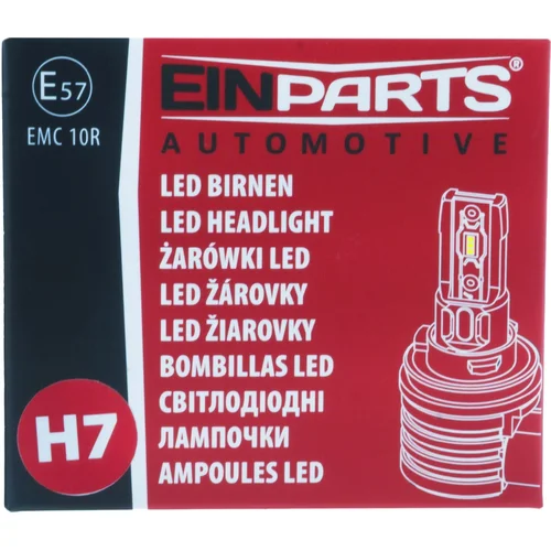 6000K LED žiarovky H7 E57 EinParts EPLH114 (EinParts Automotive) - obr. 5