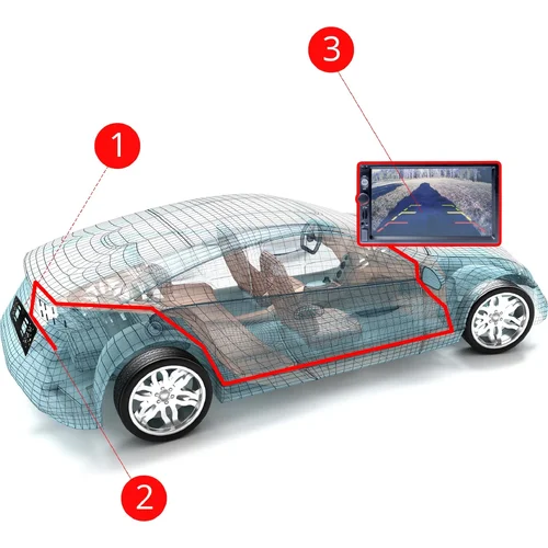 Cúvacia kamera v podložke ŠPZ EinParts EPP013 (EinParts Automotive) - obr. 6