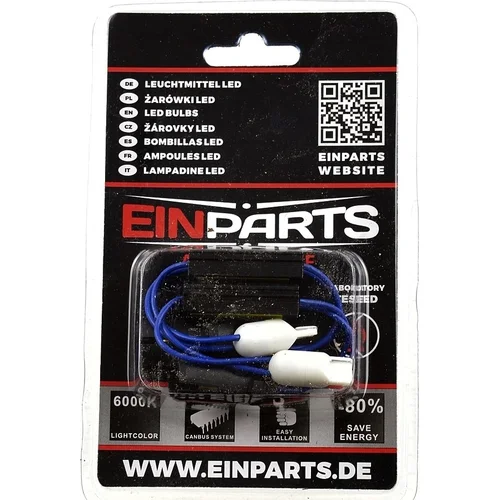 Záťažový modul pre LED žiarovky W5W EinParts EPRES05