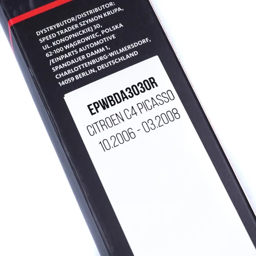 Predné stierače EinParts EPWBDA3030R (EinParts Automotive) - obr. 3