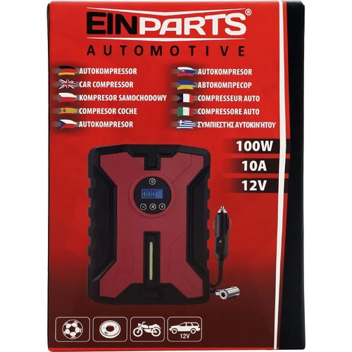 Auto kompresor 100W 120 PSI s príslušenstvom EinParts EPAP15 (EinParts Automotive) - obr. 4
