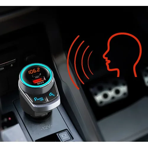 FM vysielač bluetooth PD QC 3.0 AUX EinParts EPBTT01 (EinParts Automotive) - obr. 29