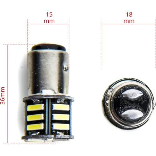 P21/5W LED žiarovky EinParts EPL219 (EinParts Automotive) - obr. 3