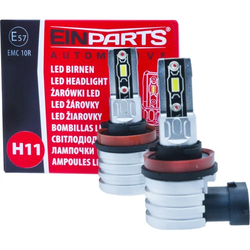 6000K LED žiarovky H11 E57 EinParts EPLH115 (EinParts Automotive)