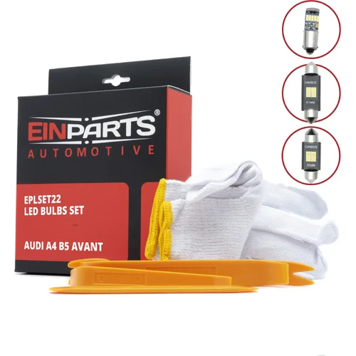 Sada LED žiaroviek do interiéru audi A4 B5 avant EinParts EPLSET22