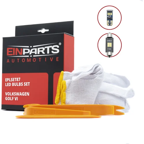 SAD LED žiaroviek volkswagen golf VI EinParts EPLSET87
