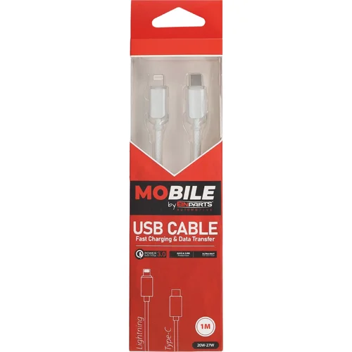 Kábel usb-c na lightning 1 m EinParts EPMOB01 (EinParts Automotive) - obr. 3