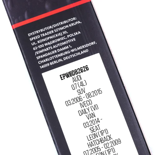 Predné stierače EinParts EPWBDB2626 (EinParts Automotive) - obr. 3