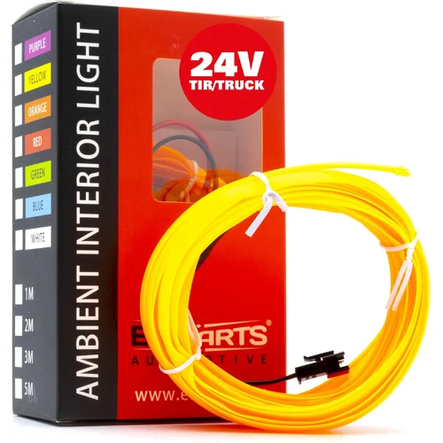 EPAL5M AMBER LED svetlovodný pásik 5m (jantár) 24V (EinParts Automotive) - obr. 3