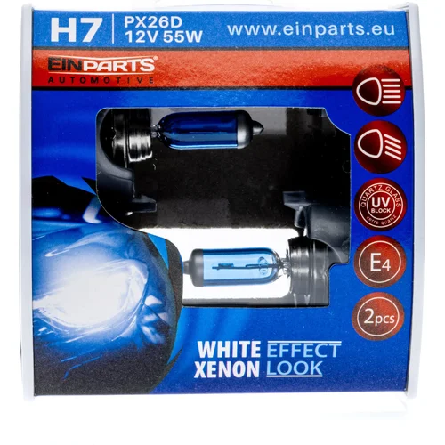 H7 white effect xenon look EinParts EPB77 (EinParts Automotive) - obr. 5