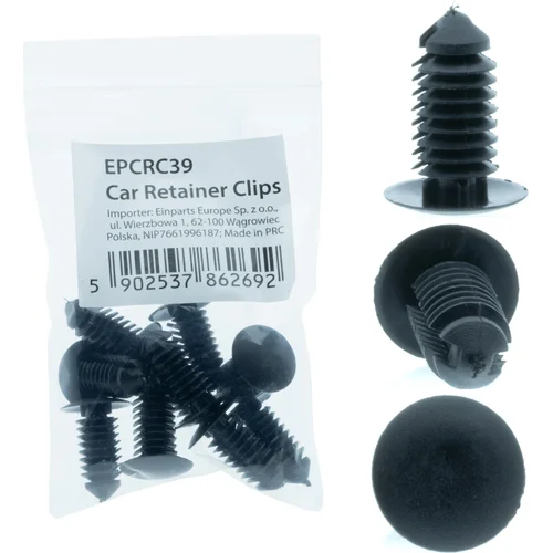 Klipy NA auto 10 KS EinParts EPCRC39 (EinParts Automotive)