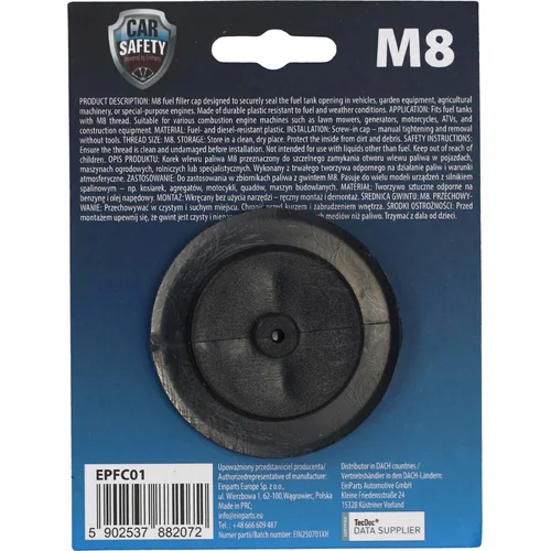 Univerzálny palivový uzáver EinParts EPFC01 (EinParts Automotive) - obr. 1