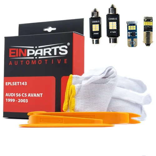 Sada LED žiaroviek do interiéru audi S6 C5 avant EinParts EPLSET143