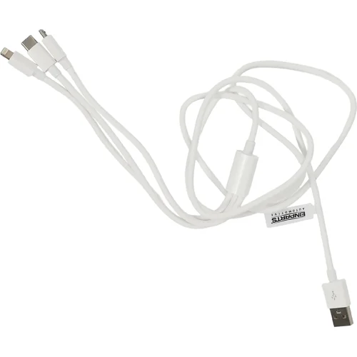 Kábel 3v1 usb-a usb-c lightning 1,2 m EinParts EPMOB06 (EinParts Automotive) - obr. 1