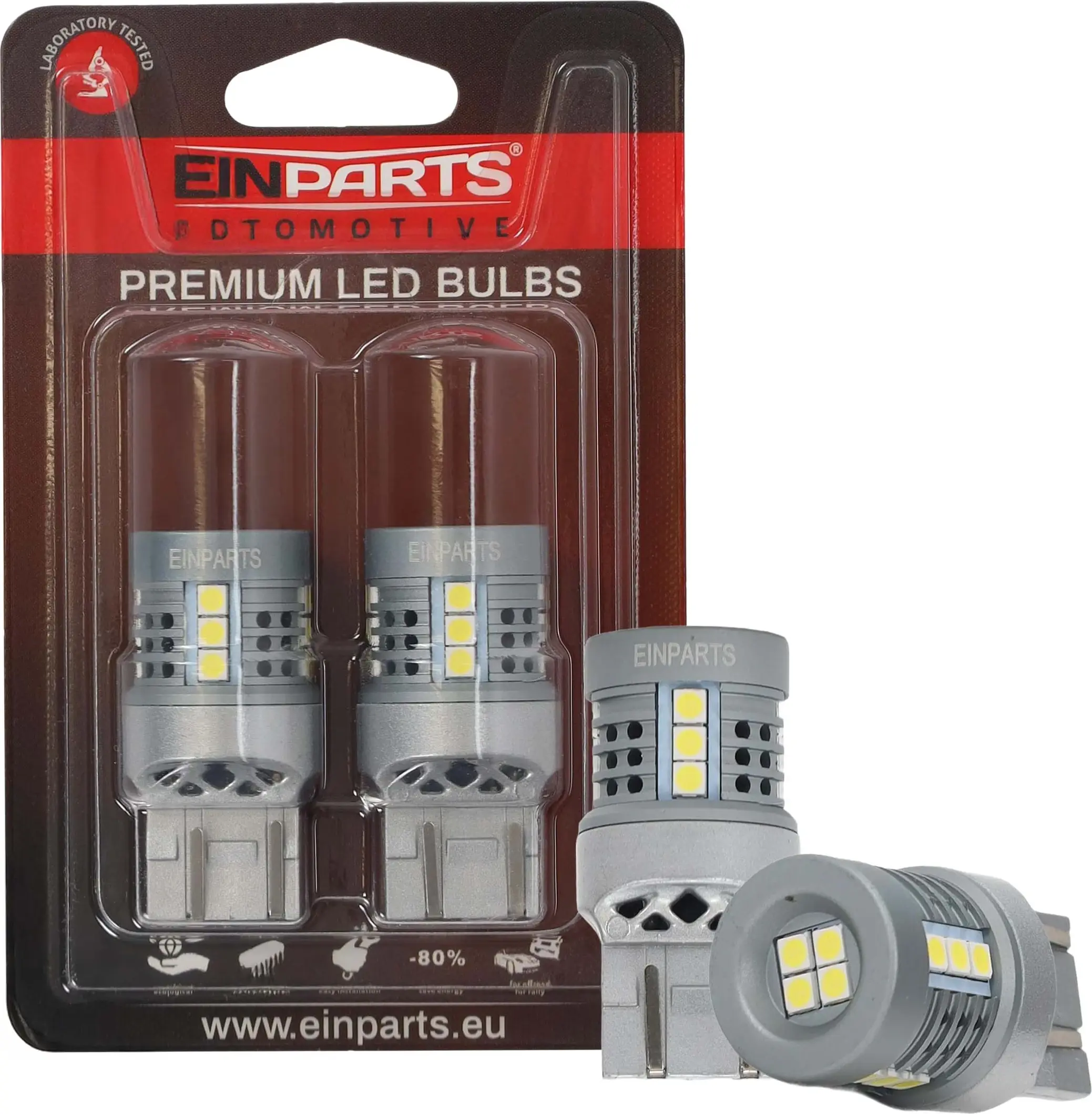 LED žiarovka W21/5W 7443 T20