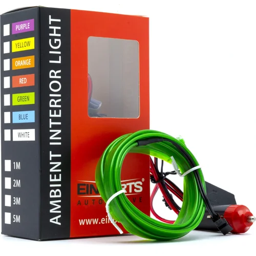 LED svetlovodný pásik 2m EinParts EPAL2M GREEN
