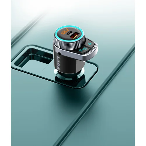 FM vysielač bluetooth PD QC 3.0 AUX EinParts EPBTT01 (EinParts Automotive) - obr. 17
