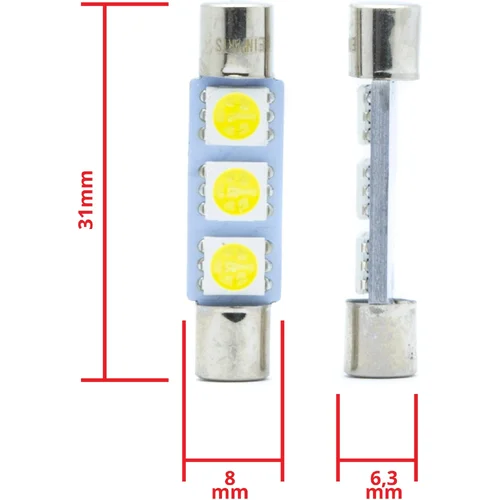 C3W LED žiarovky EinParts EPL312 (EinParts Automotive) - obr. 5