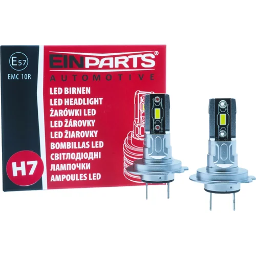6000K LED žiarovky H7 E57 EinParts EPLH114