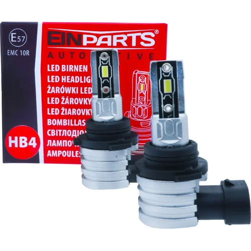 6000K LED žiarovky HB4 9006 E57 EinParts EPLH117 (EinParts Automotive)