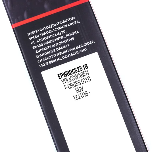 Predné stierače EinParts EPWBDCS2518 (EinParts Automotive) - obr. 3
