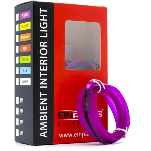 LED svetlovodný pásik 1m EinParts EPAL1M PURPLE (EinParts Automotive) - obr. 3