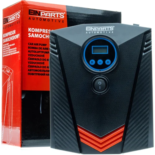 Jednopistón kompresor 100W 150PSI/10BAR LCD obrazovka EinParts EPAP06