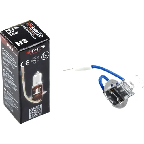 H3 halogénová žiarovka 55W EinParts EPB48 (EinParts Automotive) - obr. 1