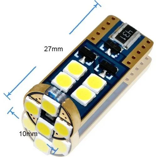 W5W LED žiarovky EinParts EPL176 (EinParts Automotive) - obr. 2