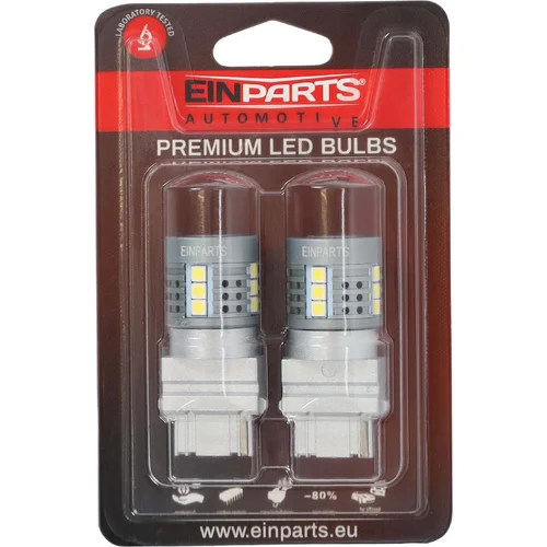 LED žiarovky P27W 3156 16 SMD 3030 6000K EinParts EPL331 (EinParts Automotive) - obr. 6