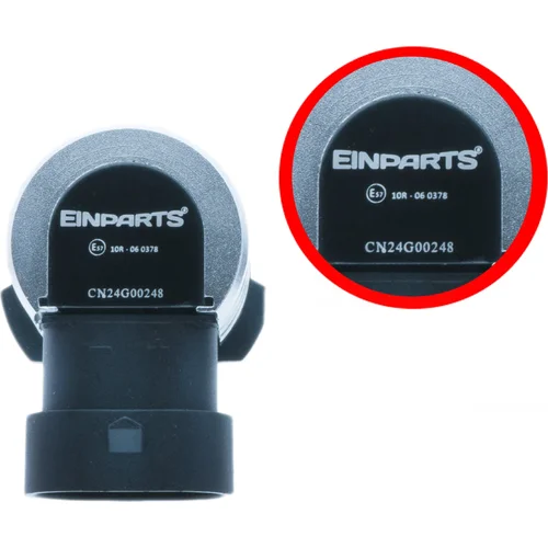 6000K LED žiarovky HB3 9005 E57 EinParts EPLH116 (EinParts Automotive) - obr. 5